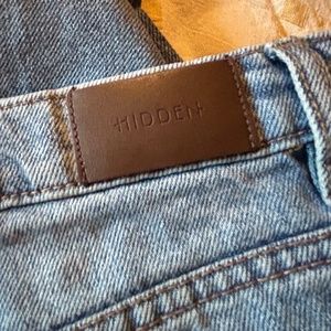 high waisted wide leg jeans